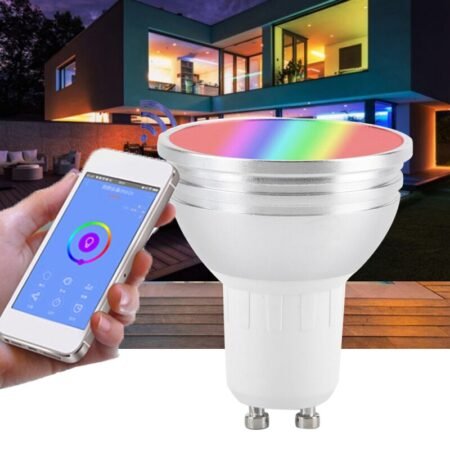 6W WiFi Smart Light Bulb E27 E26 B22 GU10 GU5.3 Dimmable...