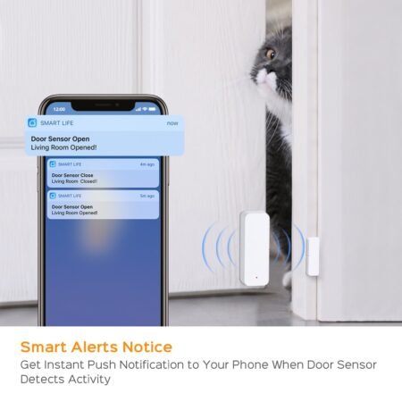 AVATTO Tuya WiFi Door Sensor, Smart Door Open/Closed...