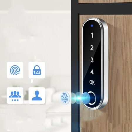 Fingerprint Smart Cabinet Lock Password Drawer Office...