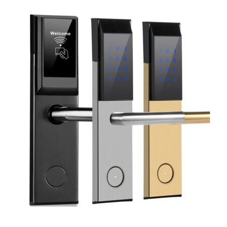 Golden Color Stainless Steel Intelligent Door Lock...