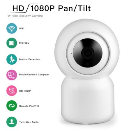 HD 1080P Smart Wireless Camera Durable Practical Multi-functional...