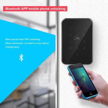 Intelligent Access Control Lock Smartphone APP Bluetooth...