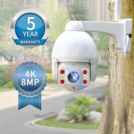 N_eye Outdoor Camera 8MP 4K WiFi Security IP Camera...