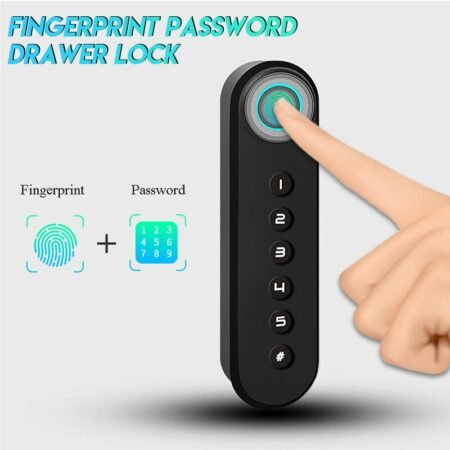 Semiconductor Keyless Fingerprint Password Drawer Office...