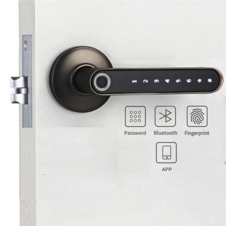 Smart Biometric fingerprint Door Lock Code Phone APP...