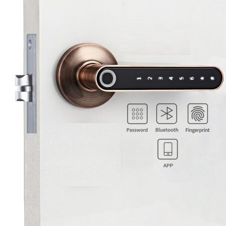 Smart Biometric fingerprint Door Lock Code Phone APP...