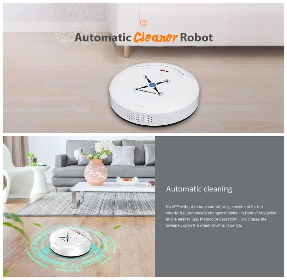 Smart Robot Vacuum Cleaner , Sweeping Automatic Vacuum...