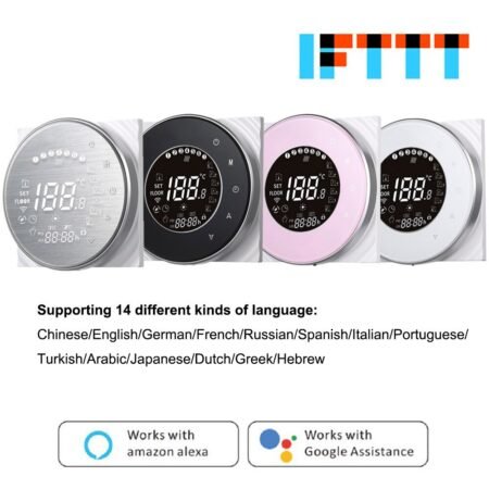 Smart WiFi Touch Thermostat Temperature Wireless Controller...