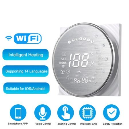 Smart WiFi Touch Thermostat Temperature Wireless Controller...