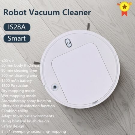 Sweeping Mopping Robot Vacuum Cleaner For Home Auto...