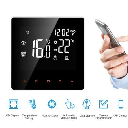 Tuya Smart Life WiFi Thermostat Temperature Controller...