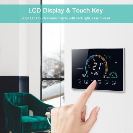 Wi-Fi Voice APP Control Smart Programmable Thermostat...